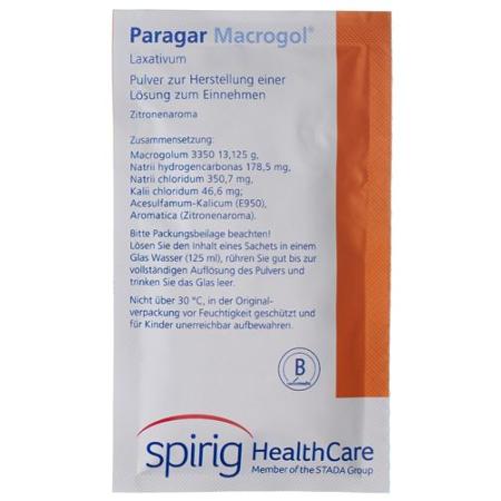 Paragar Macrogol Plv Btl 20 pcs - PrimeCare Global