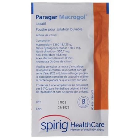 Paragar Macrogol Plv Btl 20 pcs - PrimeCare Global