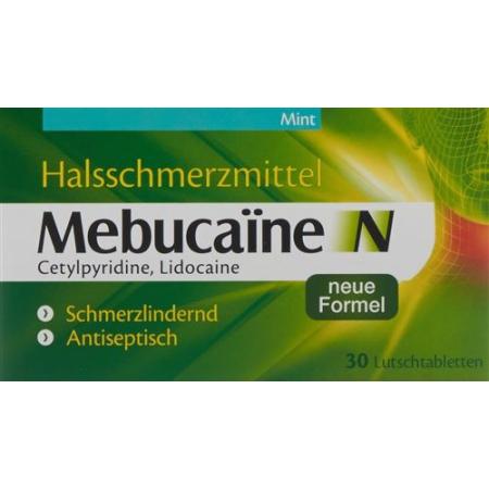 Mebucaine N lozenges new formula 30 pcs - PrimeCare Global
