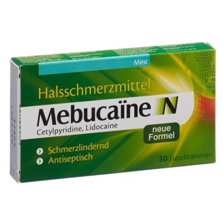 Mebucaine N lozenges new formula 30 pcs - PrimeCare Global