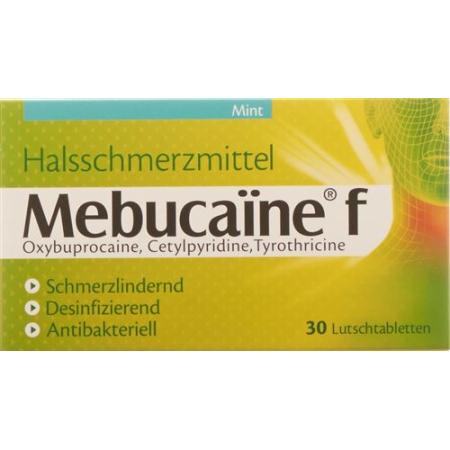 Mebucaine N lozenges new formula 30 pcs - PrimeCare Global