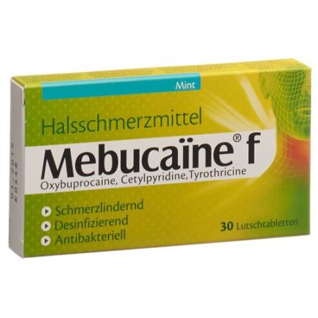 Mebucaine N lozenges new formula 30 pcs - PrimeCare Global