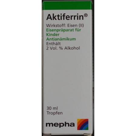 Aktiferrin drops 30 ml - PrimeCare Global
