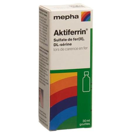 Aktiferrin drops 30 ml - PrimeCare Global