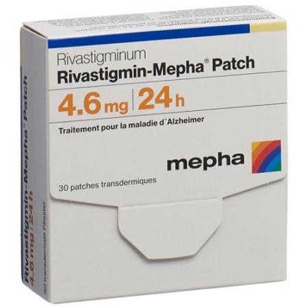 Rivastigmine-Mepha Patch 4.6 mg/24h 30 pieces - PrimeCare Global