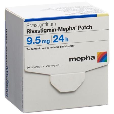 Rivastigmine-Mepha Patch 9.5 mg/24h 60 pieces - PrimeCare Global