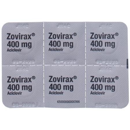 Zovirax Filmtablet 400 mg 25 pcs - PrimeCare Global