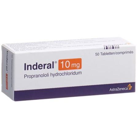 Inderal Filmtablet 10 mg 50 pcs - PrimeCare Global