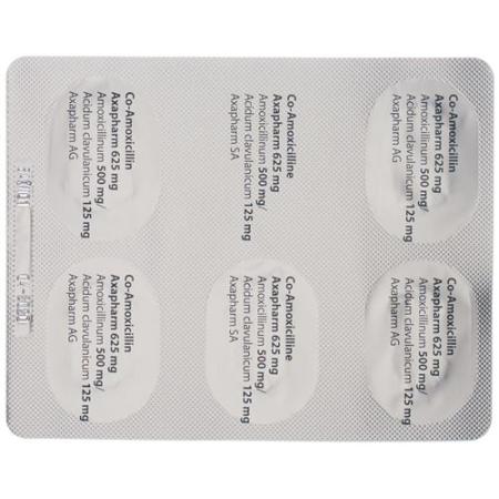 Co-Amoxicillin Axapharm Filmtabl 625 mg 10 pcs - PrimeCare Global