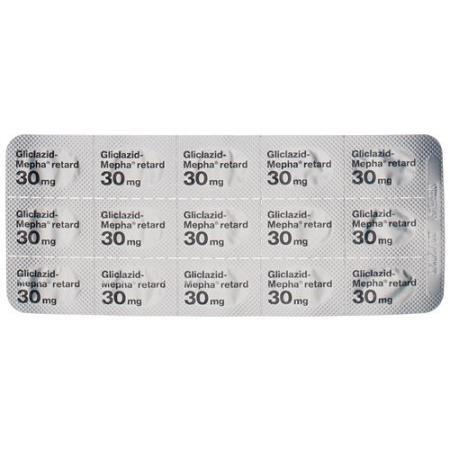 Gliclazide-Mepha retard Depotabs 30 mg 30 pieces - PrimeCare Global