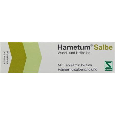 Hametum ointment with cannula Tb 25 g - PrimeCare Global
