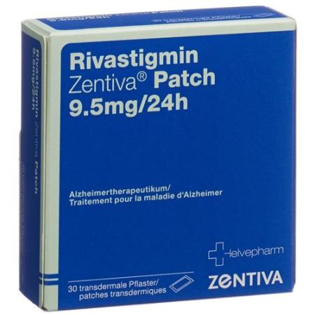 Rivastigmine Zentiva Patch 9.5 mg/24h 30 pieces - PrimeCare Global