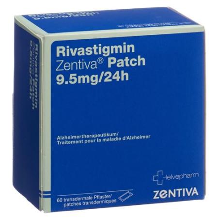 Rivastigmine Zentiva Patch 9.5 mg/24h 60 pieces - PrimeCare Global