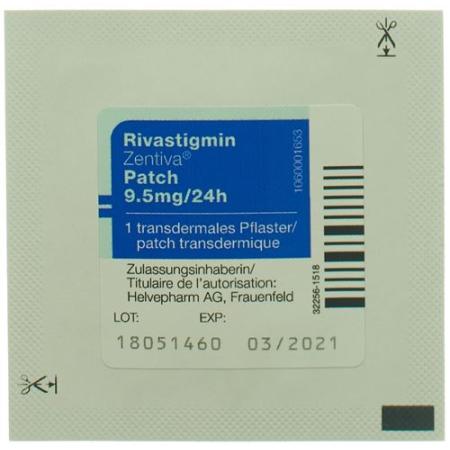 Rivastigmine Zentiva Patch 9.5 mg/24h 60 pieces - PrimeCare Global