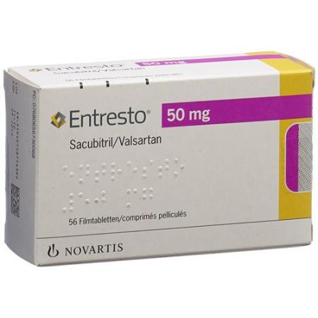 Entresto Filmtablet 50 mg 56 pcs - PrimeCare Global