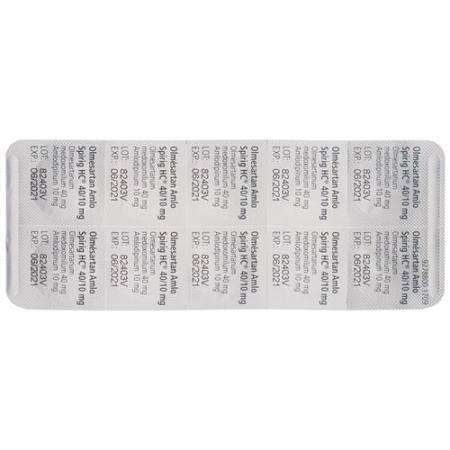 Olmesartan Amlo Spirig HC Filmtabl 40mg/10mg 100 pcs - PrimeCare Global