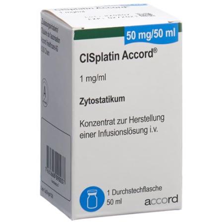Cisplatin Accord Inf Conc 50mg/50ml perf 50ml - PrimeCare Global