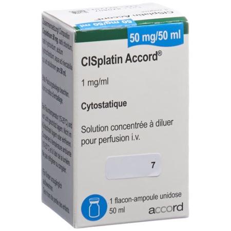 Cisplatin Accord Inf Conc 50mg/50ml perf 50ml - PrimeCare Global