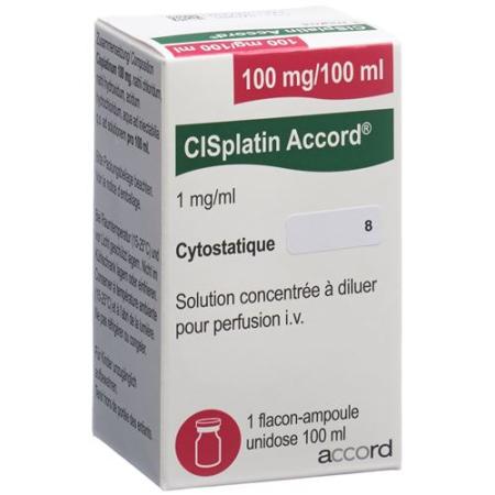 Cisplatin Accord Inf Conc 100mg/100ml perf 100ml - PrimeCare Global