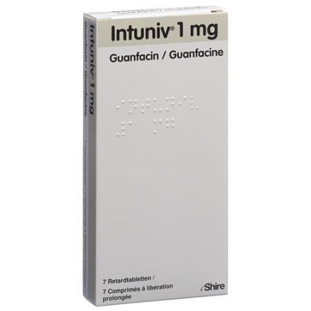 Intuniv Ret Tabl 1 mg 7 pcs - PrimeCare Global