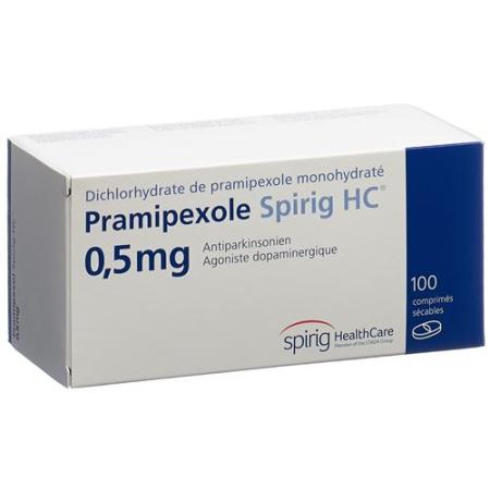 Pramipexole Spirig HC tablets 0.5 mg 100 pcs - PrimeCare Global