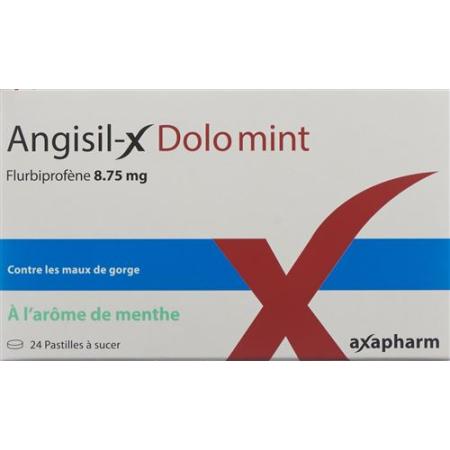 Angisil-X Dolo lozenges 8.75 mg mint 24 pcs - PrimeCare Global