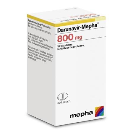 Darunavir-Mepha Lactab 800 mg Ds 30 pcs - PrimeCare Global