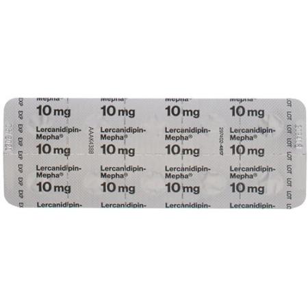 Lercanidipin-Mepha Lactab 10 mg 30 pcs - PrimeCare Global