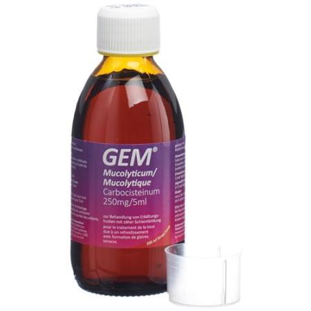 GEM Mucolyticum Sirup - PrimeCare Global