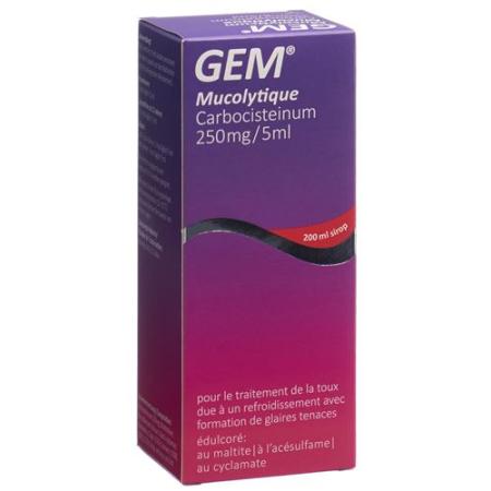 GEM Mucolyticum Sirup - PrimeCare Global