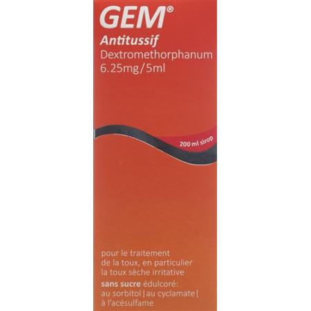 GEM ANTITUSSIVUM SIRUP - PrimeCare Global