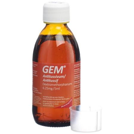 GEM ANTITUSSIVUM SIRUP - PrimeCare Global