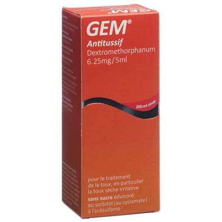GEM ANTITUSSIVUM SIRUP - PrimeCare Global