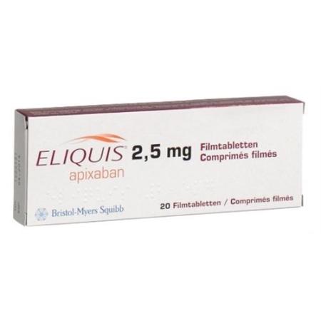 Eliquis Filmtablet 2.5 mg 168 pcs - PrimeCare Global