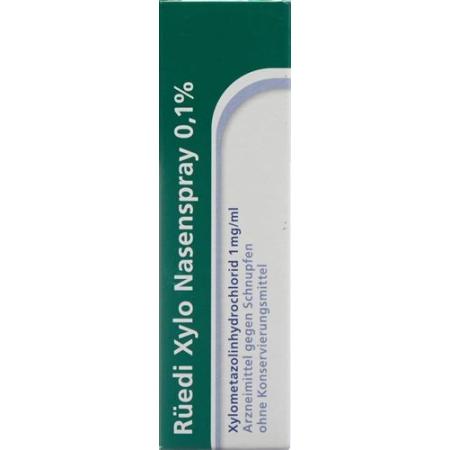 R&uuml;edi Xylo nasal spray 0.1% 10 ml - PrimeCare Global