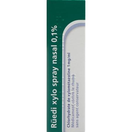 R&uuml;edi Xylo nasal spray 0.1% 10 ml - PrimeCare Global