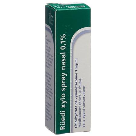 R&uuml;edi Xylo nasal spray 0.1% 10 ml - PrimeCare Global