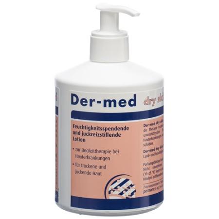 Der-med dry skin lotion bottle 500 ml - PrimeCare Global