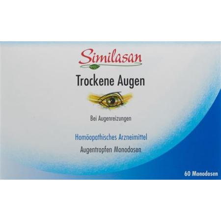 Similasan Dry Eyes Gtt Opht Monodosen 60 x 0.4 ml - PrimeCare Global
