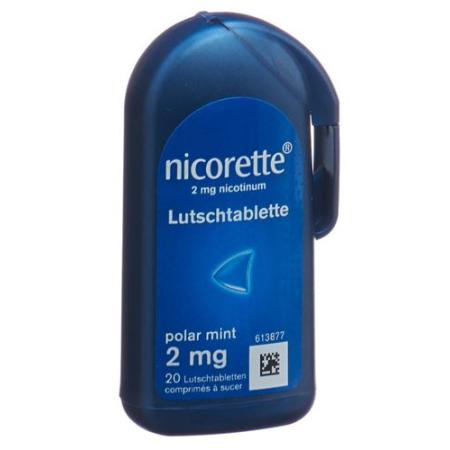 Nicorette Polar Mint lozenges 2 mg 80 pcs - PrimeCare Global