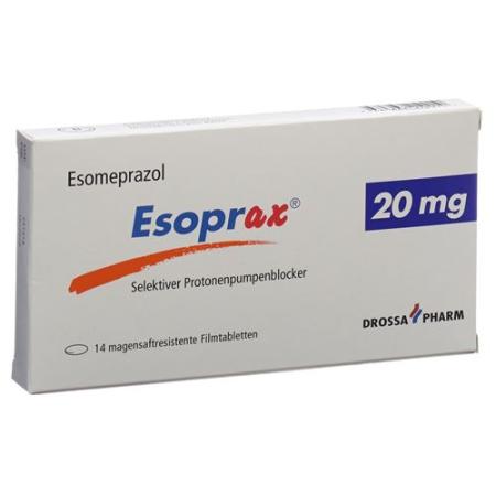 Esoprax Filmtablet 20 mg 14 pcs - PrimeCare Global