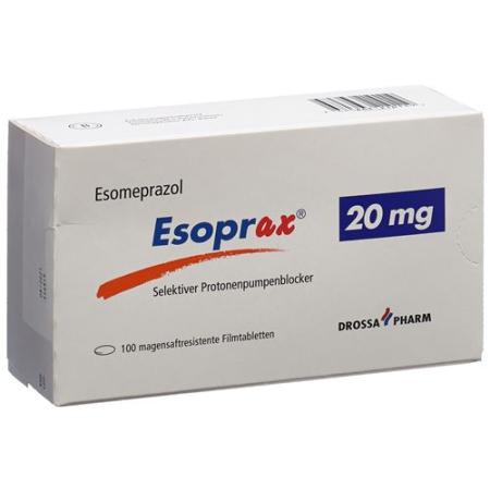 Esoprax Filmtablet 20 mg 100 pcs - PrimeCare Global