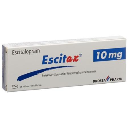Escitax film tablets 10 mg 28 pcs - PrimeCare Global
