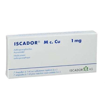 Iscador M c. Cu Inj L&ouml;s 1 mg Amp 7 pcs - PrimeCare Global