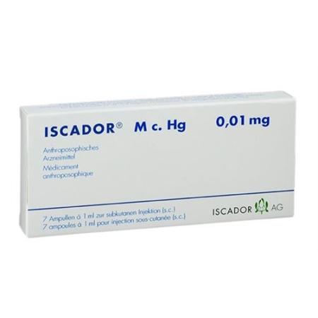 Iscador M c. Hg Inj L&ouml;s 0.01mg Amp 7 pcs - PrimeCare Global