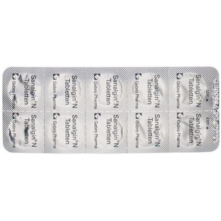 Sanalgin N tablets 10 pcs - PrimeCare Global