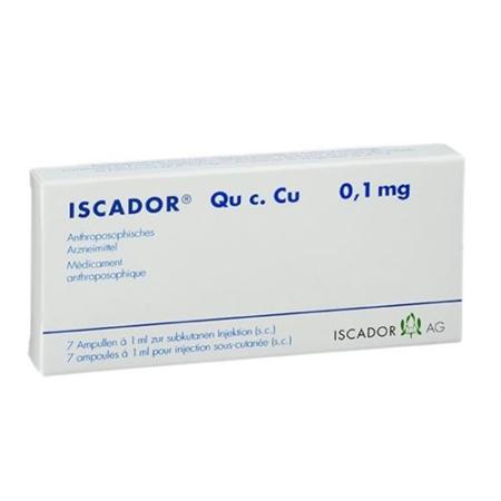 Iscador Qu c. Cu Injektionslösung 0,01 mg 7 Ampullen - PrimeCare Global