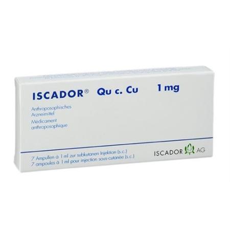 Iscador Qu c. Cu Inj L&ouml;s 1 mg Amp 7 pcs - PrimeCare Global