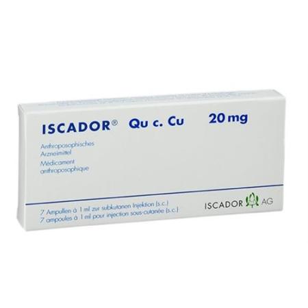 Iscador Qu c. Cu Inj L&ouml;s 20 mg Amp 7 pcs - PrimeCare Global