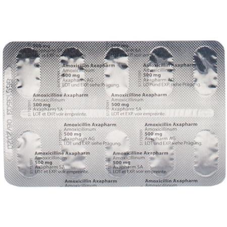 Amoxicillin Axapharm Disp Tabl 500 mg 20 pcs - PrimeCare Global